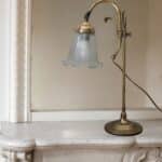 lampe laiton tulipe, luce