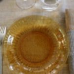 lot 5 assiettes plates, vereco