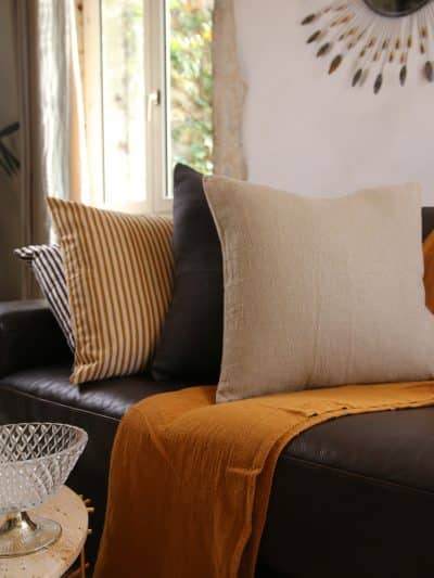 coussins lin 50x50, paul n°01 02