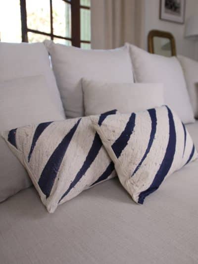 coussin lin 30x50, silas & lemilo
