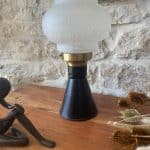 lampe à poser, verre, lise n°02
