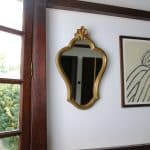 miroir bois doré, marius n°01