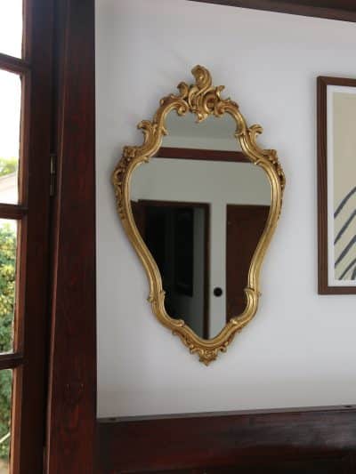 miroir bois doré, marius n°02