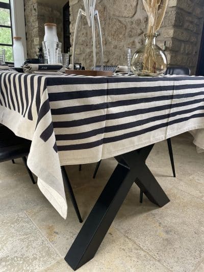 nappe coton lin 150x250, zelie