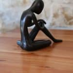 sculpture bronze, sarah n°02