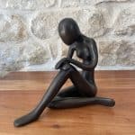 sculpture bronze, sarah n°02