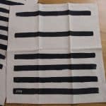 serviette coton lin, zelie