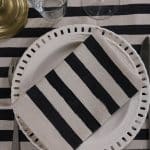 serviette coton lin, zelie
