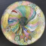 vase oignon campanella, murano n°01