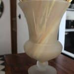 vase verre blanc laiteux, valentin n°04