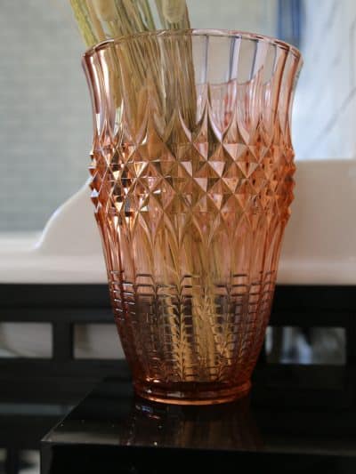 vase verre art déco, val saint lambert
