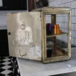 vitrine métal, jacobs kaffee
