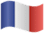 mini badge drapeau france
