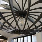suspension mdf noir 70 cm, zoe