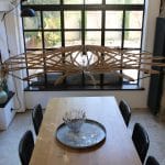 suspension mdf brut 142 cm, zoe