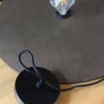 suspension mdf cendre 60 cm, romy