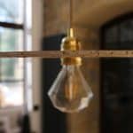 suspension mdf bois 40 cm, romy