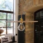 suspension mdf bois 40 cm, romy