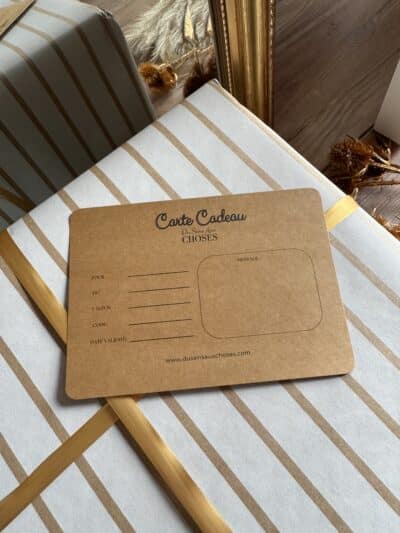 carte cadeau