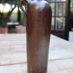 bouteille en grès 30 cm bertille n°02