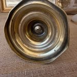 bougeoir laiton ancien, blaise