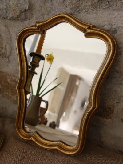 miroir bois doré, marius n°03