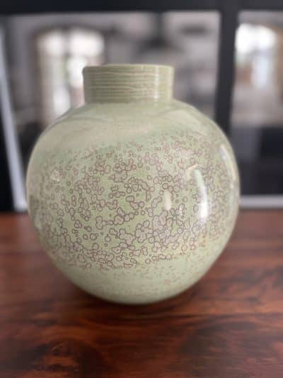 vase céramique marie-jo lizot vert, Virgil-1