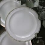 assiettes porcelaine de limoges