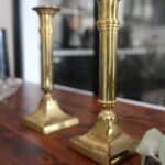 bougeoir laiton ancien, blaise n°02