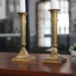 bougeoir laiton ancien, blaise n°02