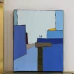 peinture "présence", frédérique marteau