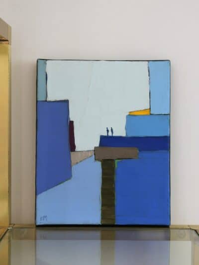 peinture "présence", frédérique marteau