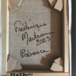 peinture "présence", frédérique marteau