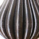 vase 3d noir, trinity