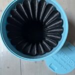 vase 3d noir, trinity