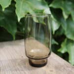 lot 9 verres fumés à eau, vincent