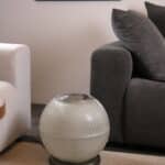lampe globe verre holophane, lester