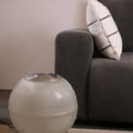 lampe globe verre holophane, lester