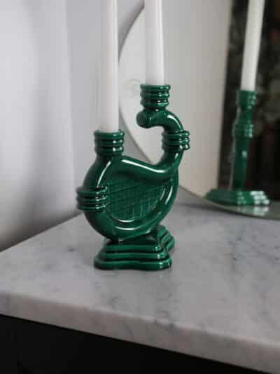 bougeoir céramique style vallauris