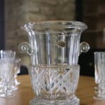 seau à champagne en cristal, célestin n°01