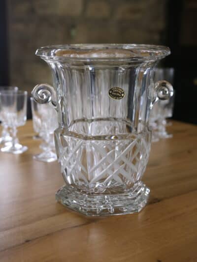 seau à champagne en cristal, célestin n°01
