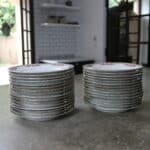 service 66 pièces en porcelaine de limoges