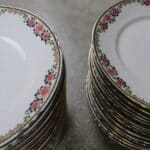 service 66 pièces en porcelaine de limoges