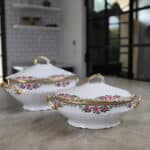 service 66 pièces en porcelaine de limoges