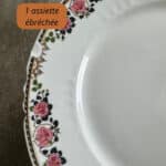 service 66 pièces en porcelaine de limoges