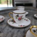 service à thé café en porcelaine de limoges f.legrand