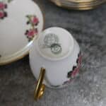 service à thé café en porcelaine de limoges f.legrand