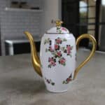 service à thé café en porcelaine de limoges f.legrand
