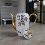 service à thé café en porcelaine de limoges f.legrand