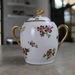 service à thé café en porcelaine de limoges f.legrand